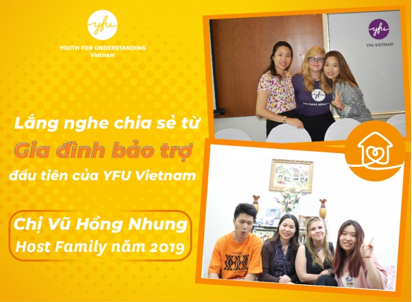 Chia sẻ của chị Hồng Nhung - Host Family đầu tiên của YFU Vietnam