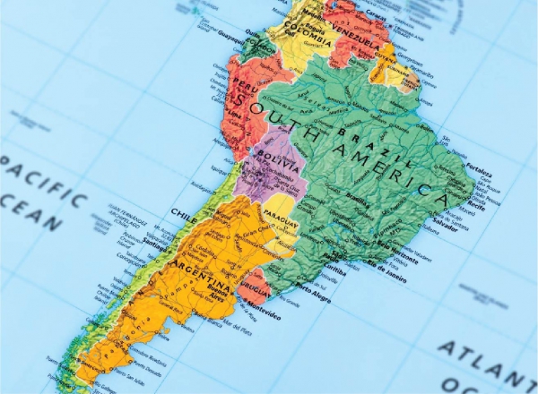 Các quốc gia thuộc khu vực Nam Mỹ