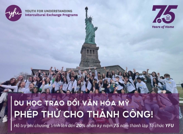 DU HỌC TRAO ĐỔI VĂN HÓA MỸ - PHÉP THỬ CHO THÀNH CÔNG!